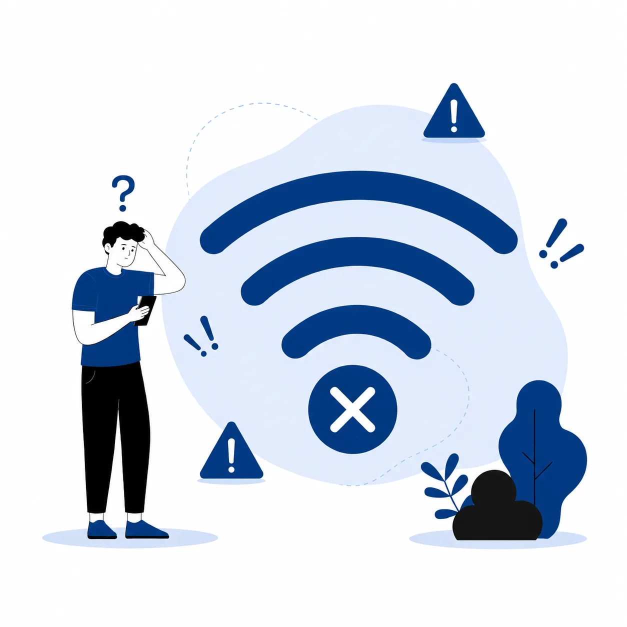 Ilustrasi jangkauan layanan BeresNET